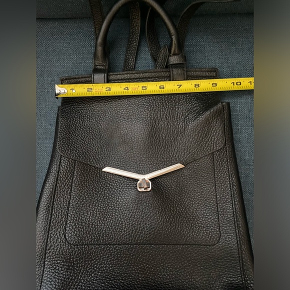 Gorgeous Botkier Pebble Leather Black Top Handle Adjustable Strap Backpack main image 12